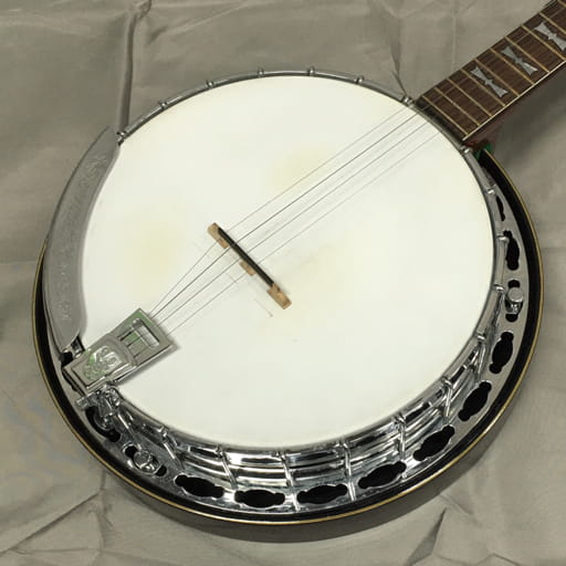 春日楽器 カスガ 5弦 バンジョー 弦楽器 ハードケース付 KASUGA