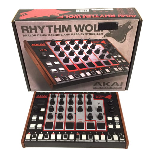 AKAI RHYTHM WOLF ドラムマシーン ベース シンセサイザー