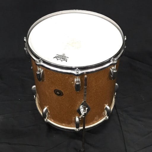 グレッチ ラウンドバッジ ヴィンテージ Champagne Sparkle フロアタム ドラム Gretsch