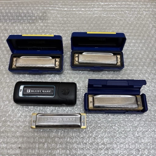 HOHNER ホーナー BLUES HARP MS ハーモニカ 4点 まとめて