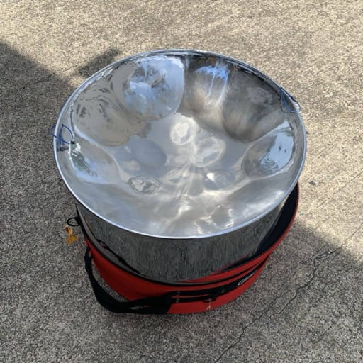 スティールパン テナーパン スチールパン 打楽器 4507 ケース付き