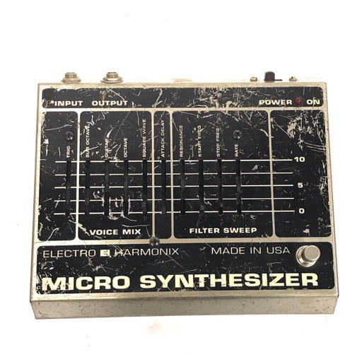electro-harmonix MICRO SYNTHESIZER エフェクター