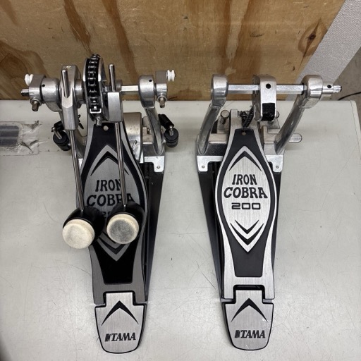 TAMA IRON COBRA 200 ツインペダル タマ ケース付き